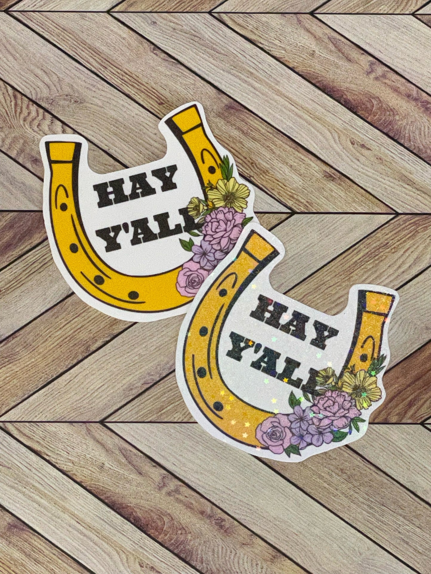 hey y'all waterproof stickers
