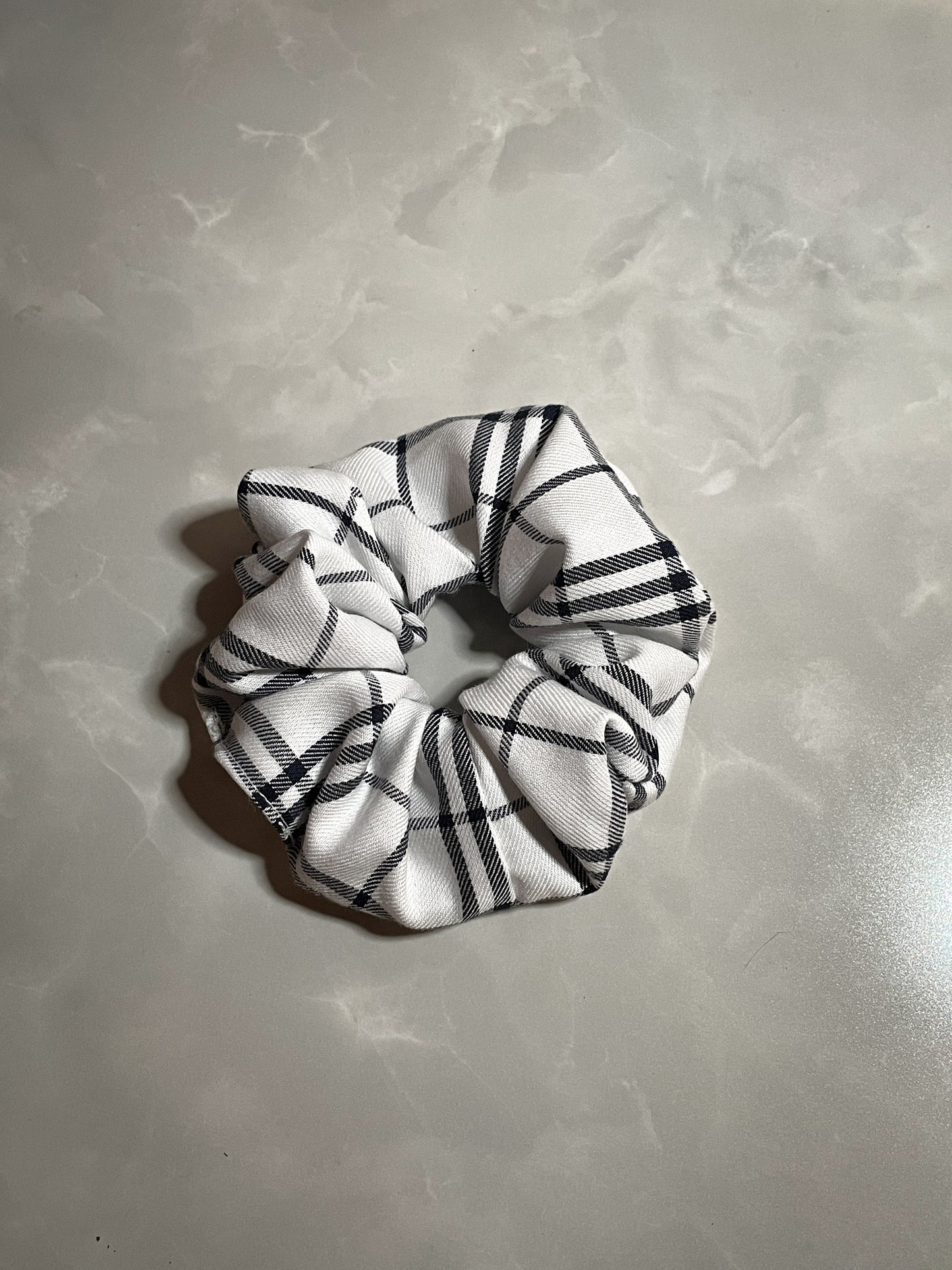 freya cotton handmade scrunchie