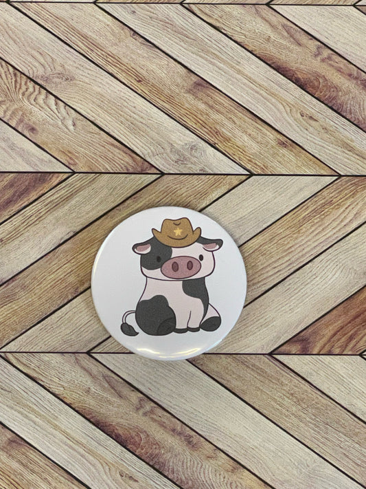 Cowboy Large 57mm Button