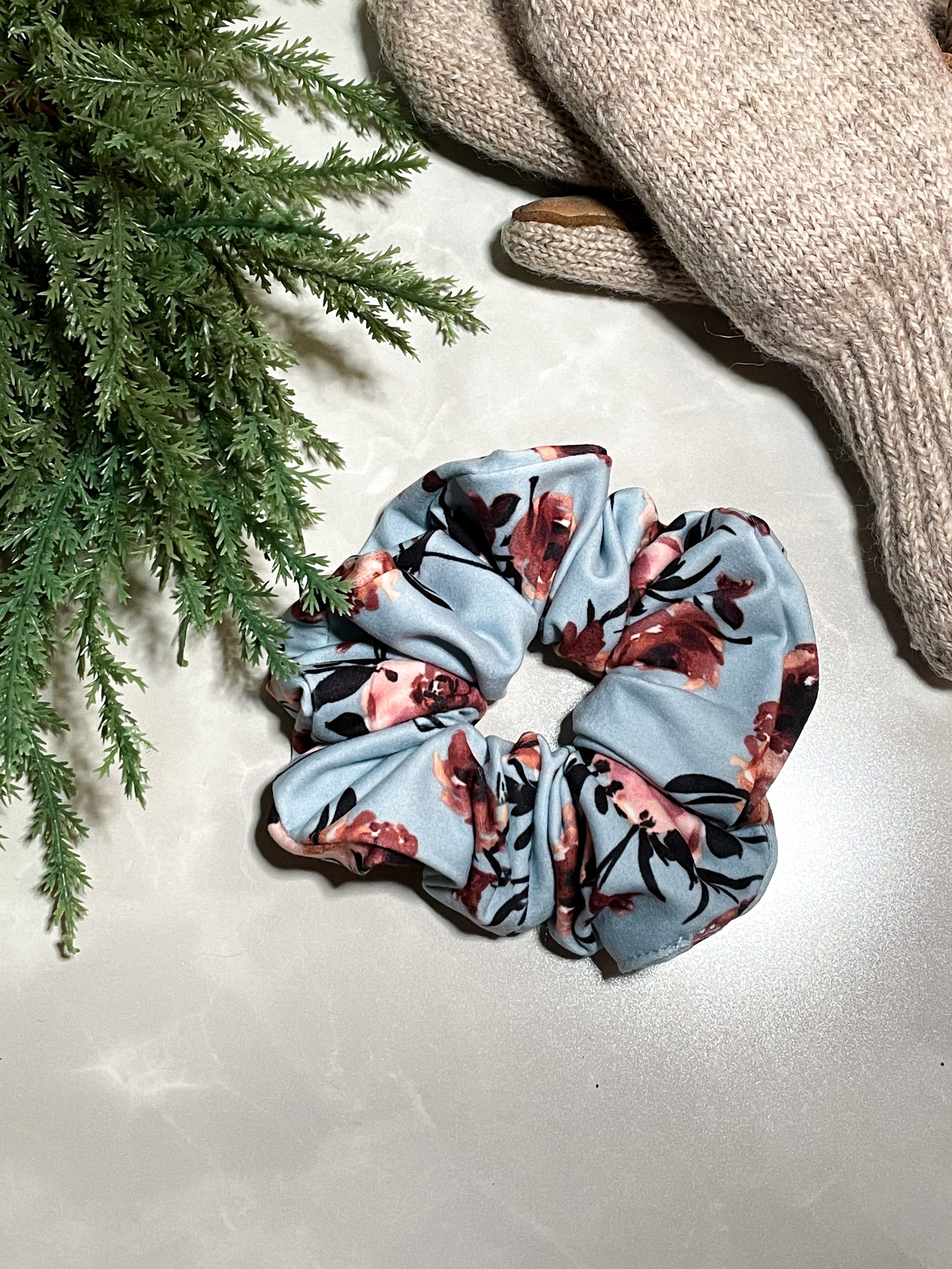 Percy cotton handmade scrunchie