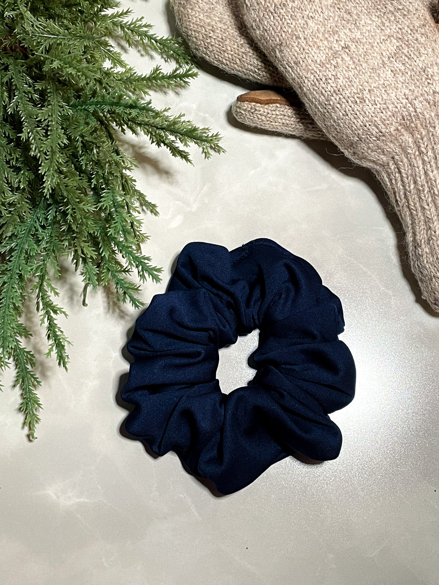 Selene cotton handmade scrunchie