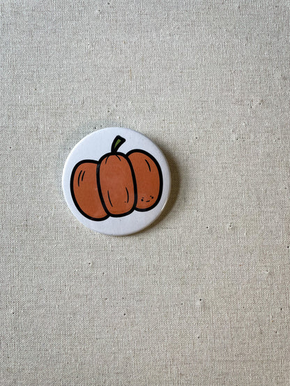 Fall Grumpkin small 38mm button