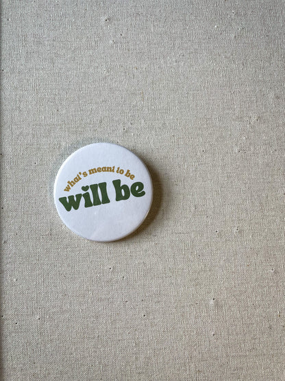 will be small 38mm button