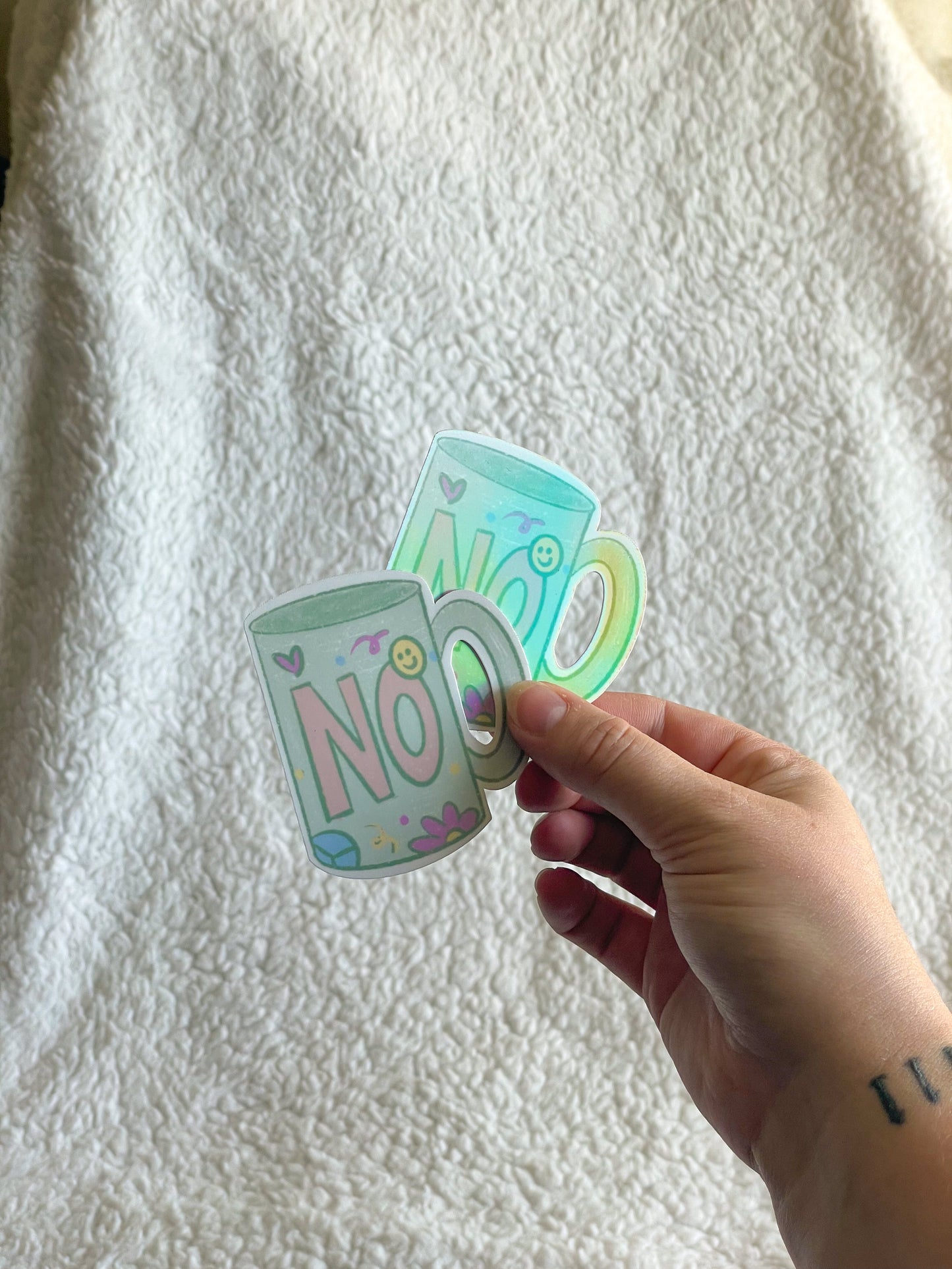 No Mug Sticker