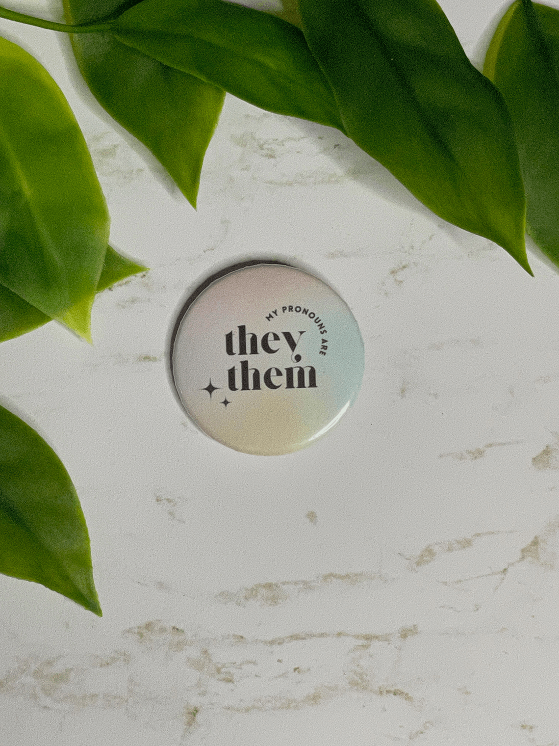 Pronoun Button