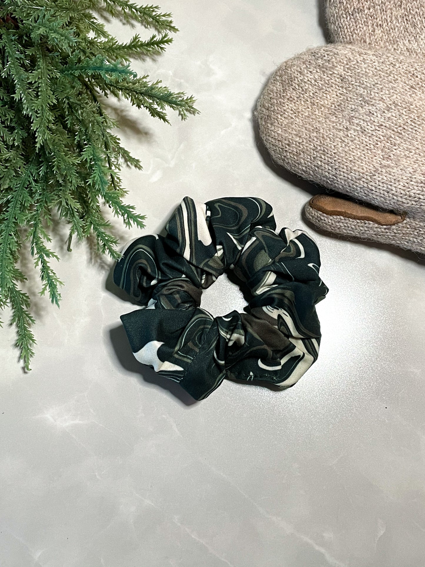 Stacey cotton handmade scrunchie